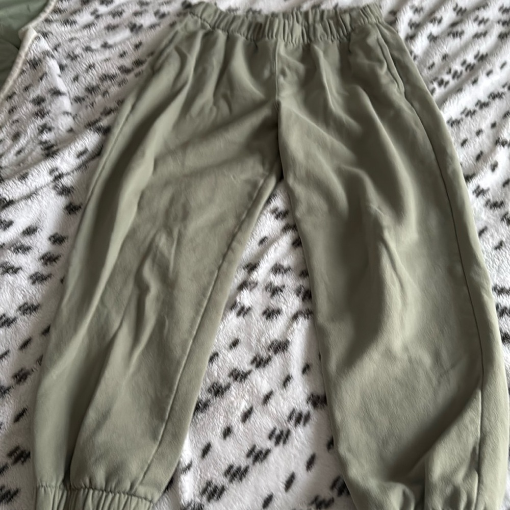 Green Hollister Joggers